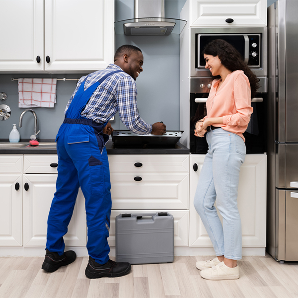 can you provide an estimate for cooktop repair before beginning any work in Bronte TX